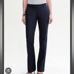 Banana republic Martin for 718 black trouser pants career smart size 6P